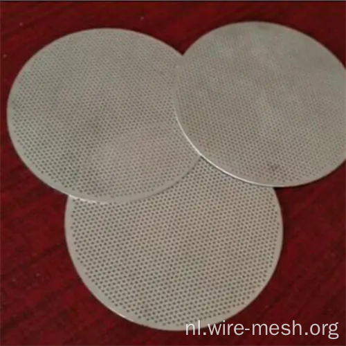 Geperforeerd aluminium geperforeerd metalen gaas roestvrij staal